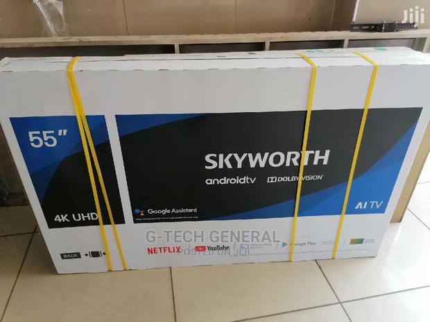 Skyworth 55” Frameless Ultra Hd Android Tv - thumbnail 2