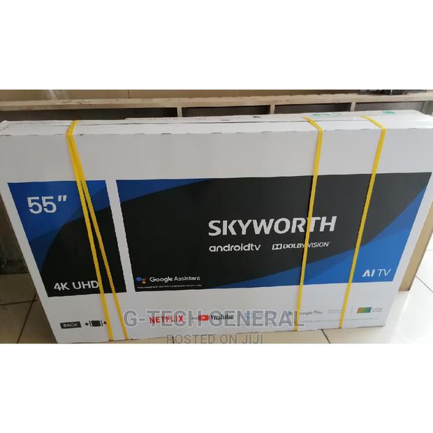 Skyworth 55” Frameless Ultra Hd Android Tv - main view