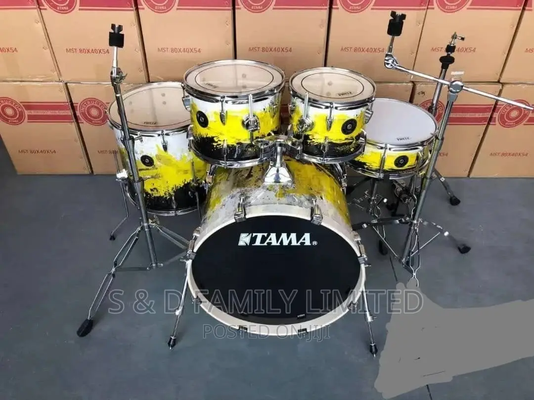 Tama 3 Stand Drumsets With Sabian Cymbals