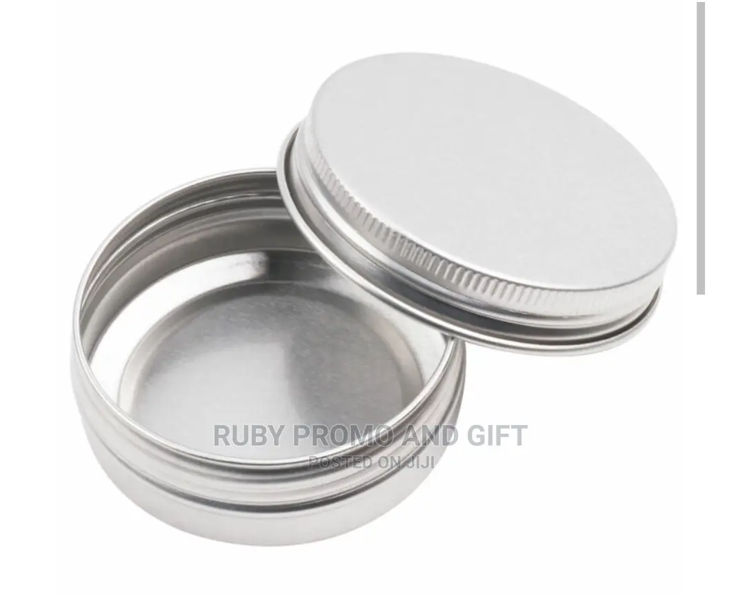 30g Silver Aluminium Jars