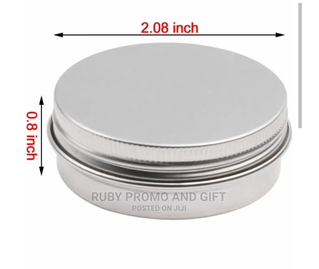 30g Silver Aluminium Jars