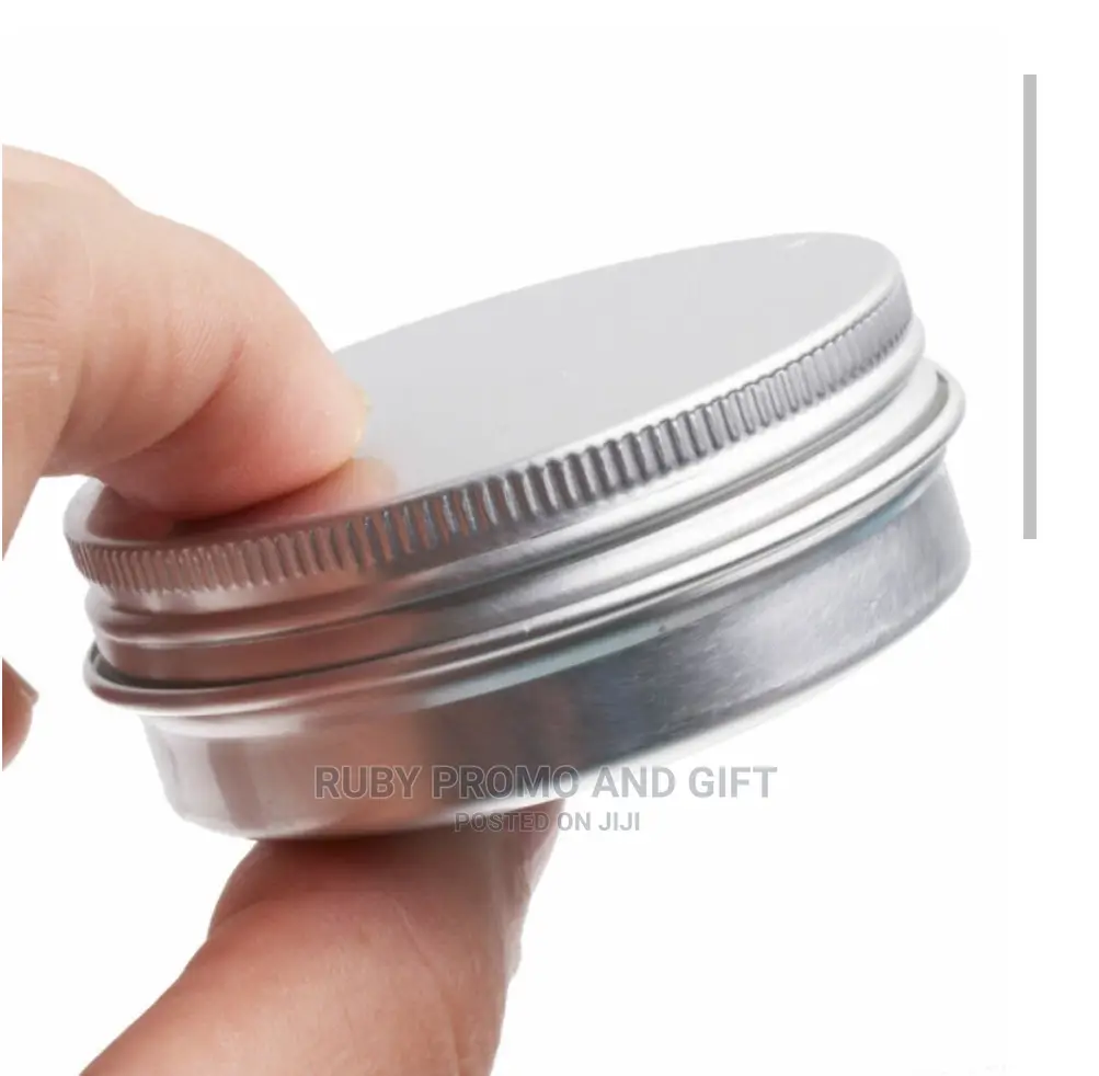 30g Silver Aluminium Jars