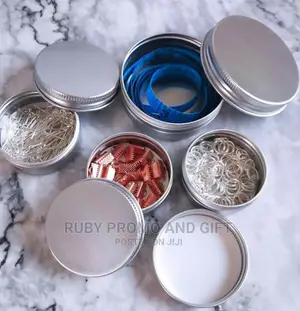 30g Silver Aluminium Jars
