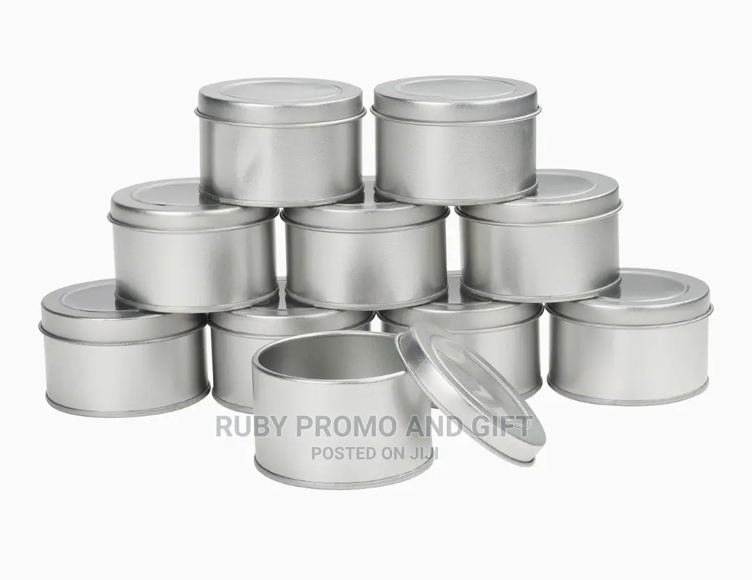 60g Silver Aluminium Jars
