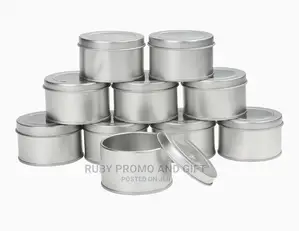 60g Silver Aluminium Jars