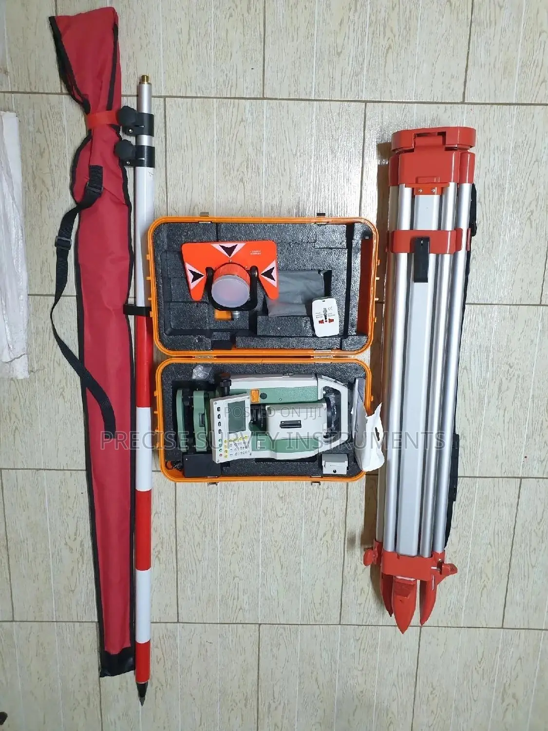 Total Station Machine Set ( Complete With Accessories)