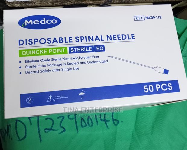 Spinal Needles Pack of 50's - thumbnail 2