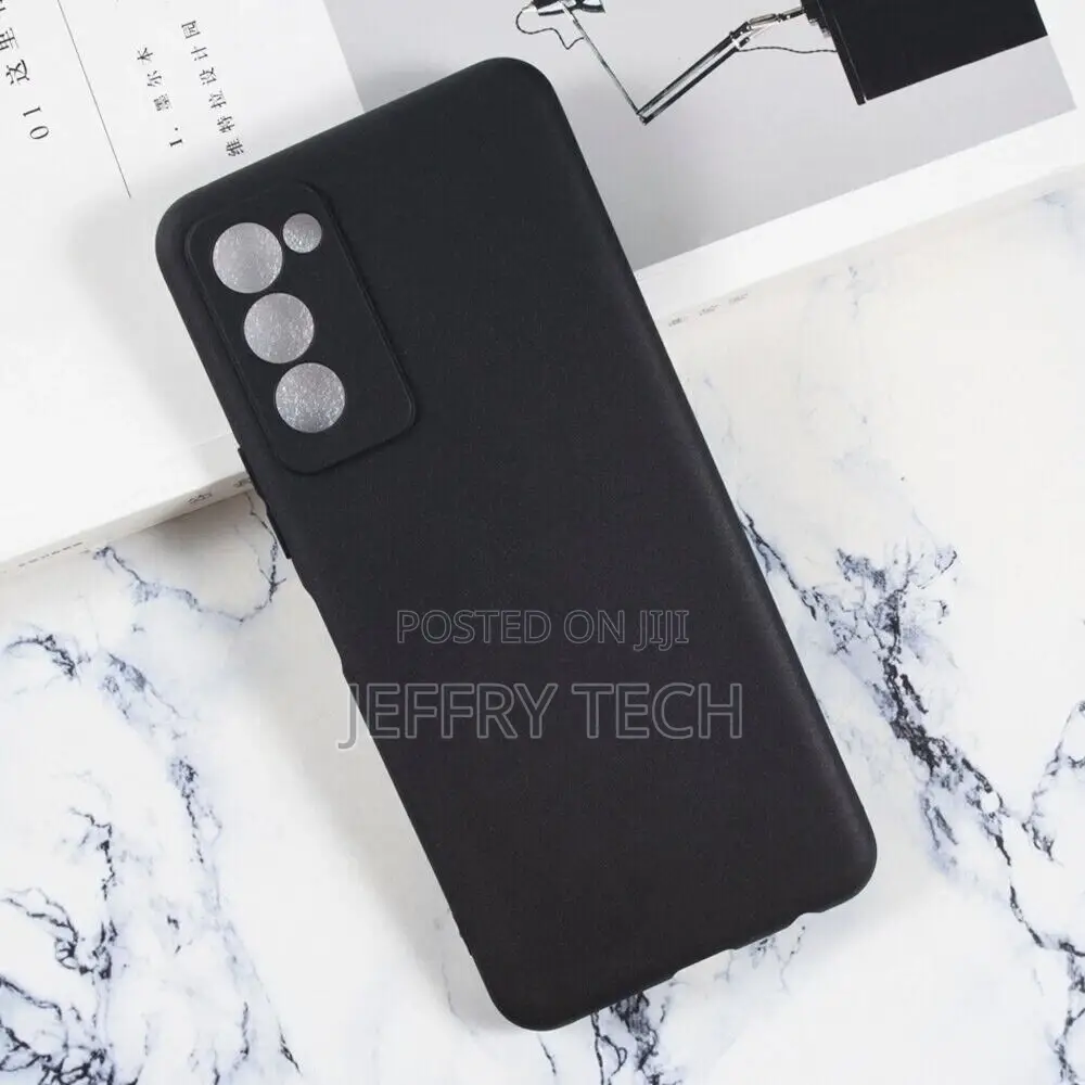 Black TPU Shell Cover for TECNO CAMON 18P - Silicone Case