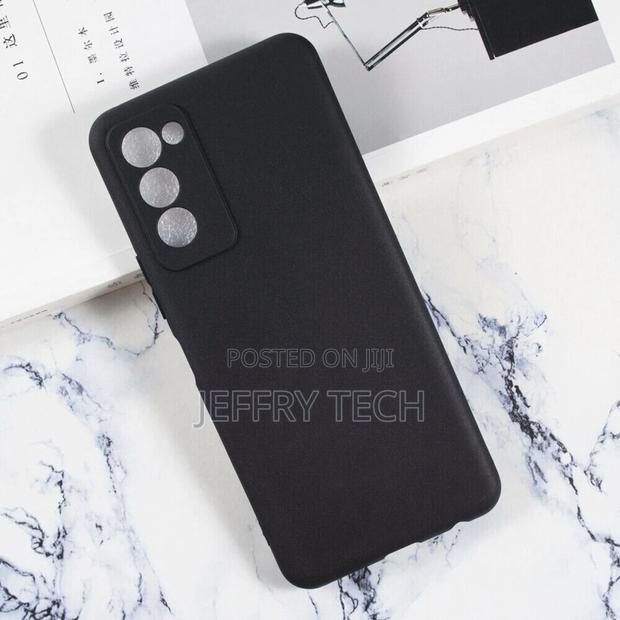 Black TPU Shell Cover for TECNO CAMON 18P - Silicone Case - main view