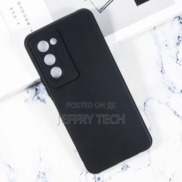 Black TPU Shell Cover for TECNO CAMON 18 PREMIER - Silicone