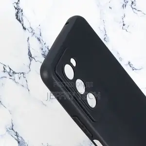 Black TPU Shell Cover for TECNO CAMON 18 PREMIER - Silicone