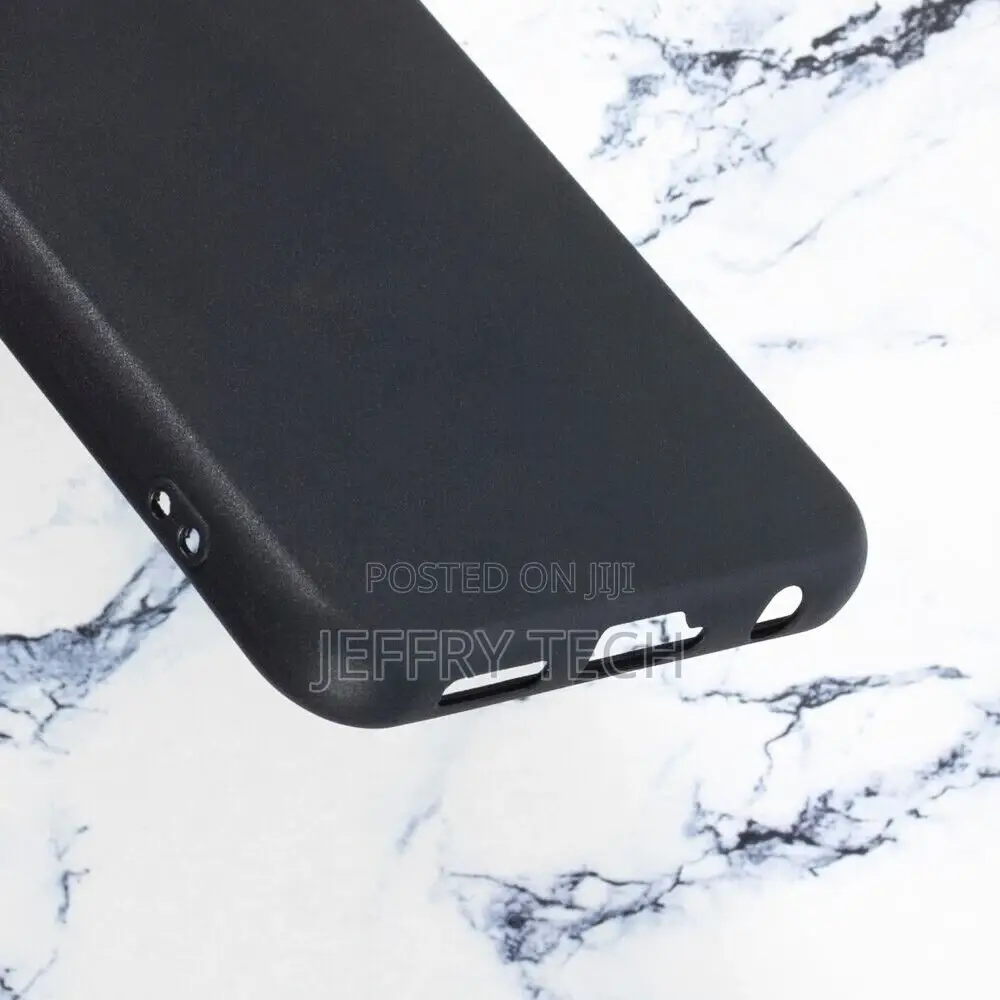 Black TPU Shell Cover for TECNO CAMON 18 PREMIER - Silicone