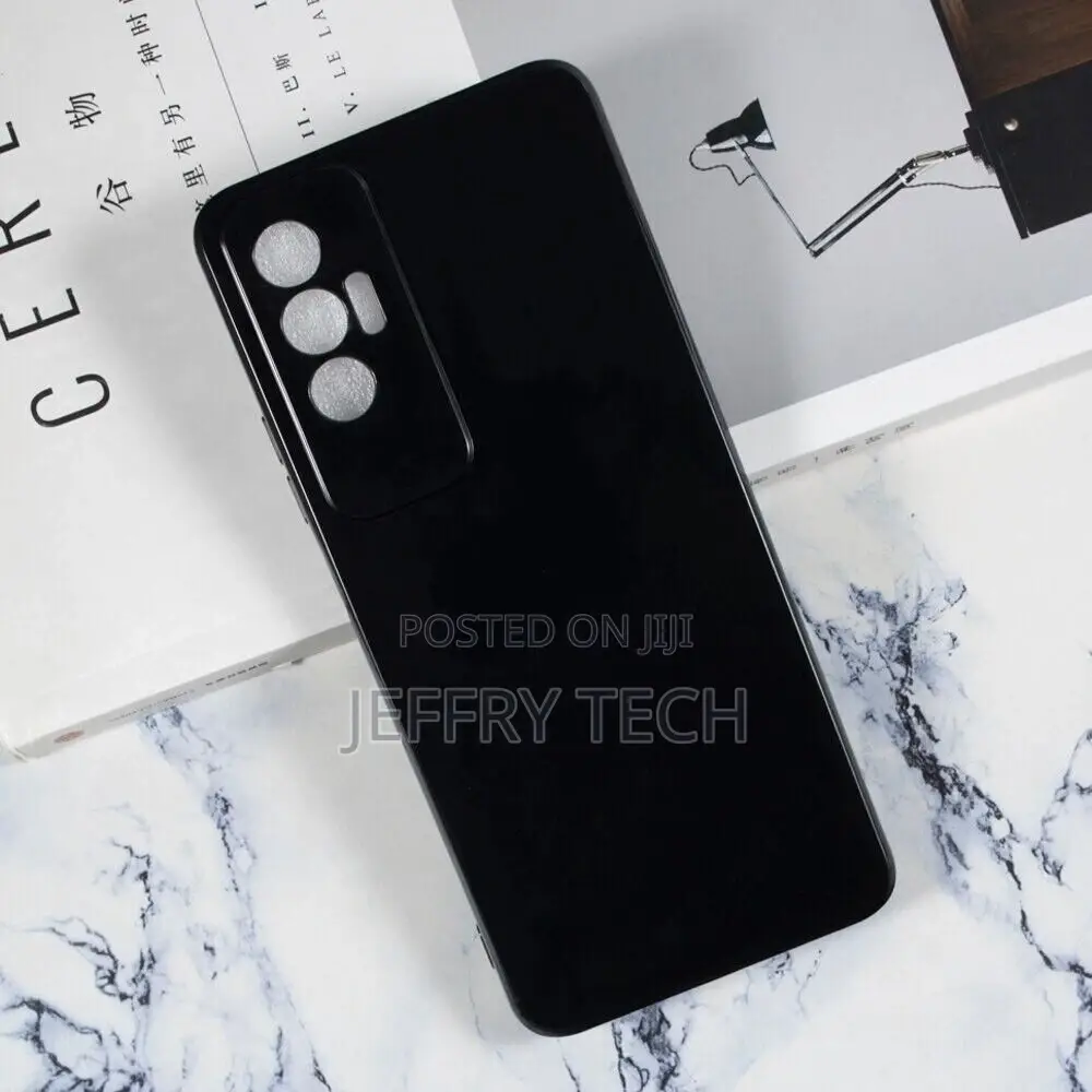 Black TPU Shell Cover for TECNO POVA 5G - Silicone Case