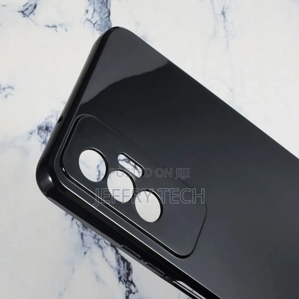 Black TPU Shell Cover for TECNO POVA 5G - Silicone Case