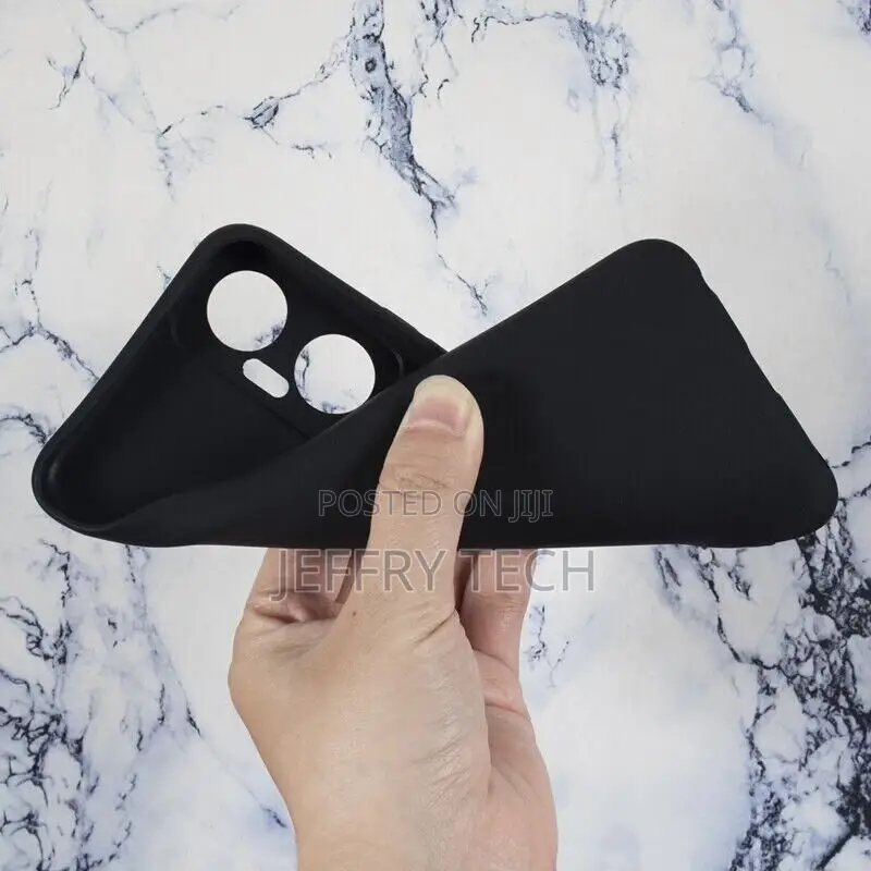 Black TPU Shell Cover for INFINIX HOT 20 5G X666B - Silicone