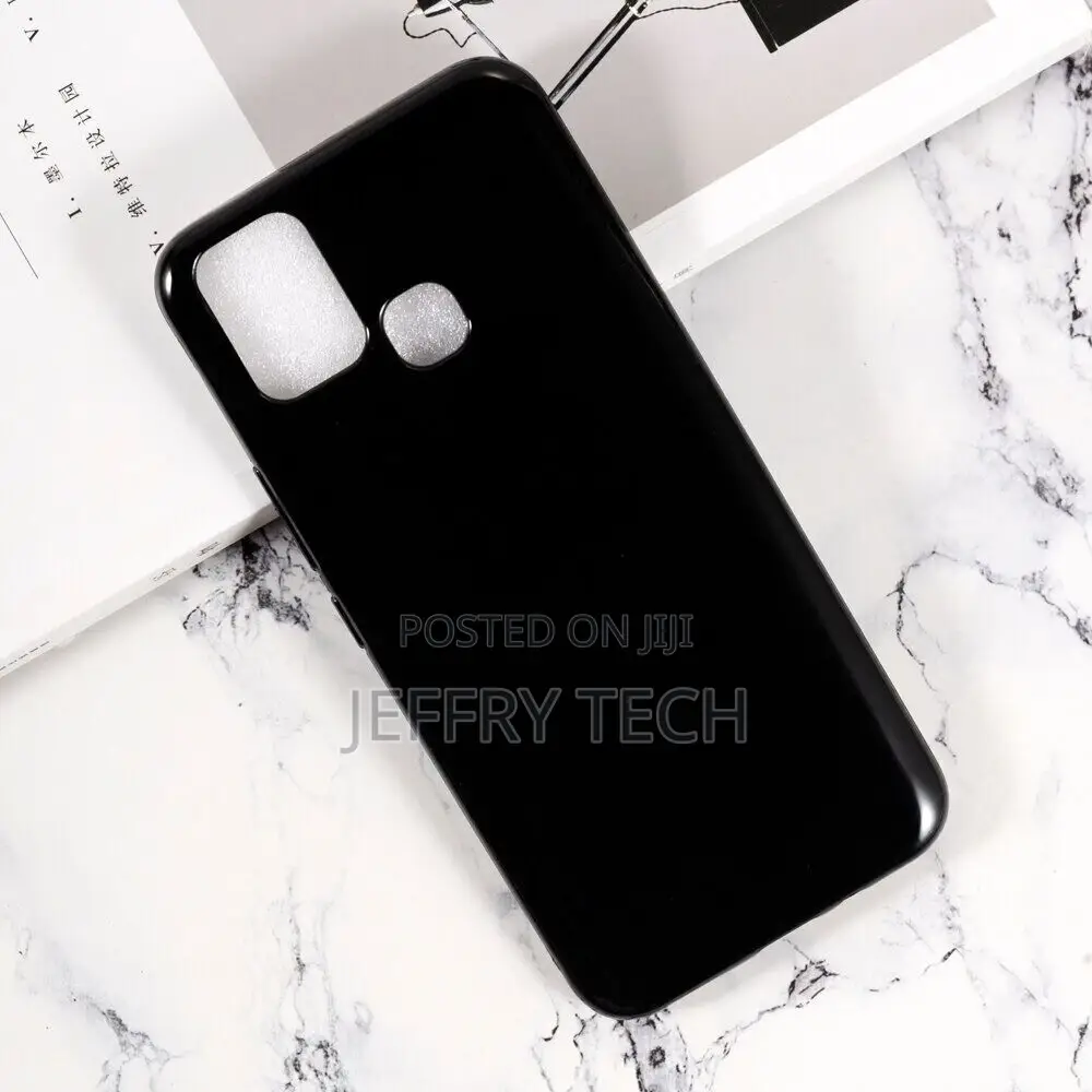 Black TPU Shell Cover for INFINIX SMART 5 - Silicone Case