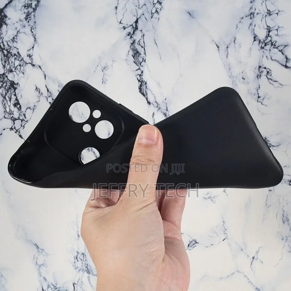 Black TPU Shell Cover for XIAOMI REDMI 12C - Silicone Case