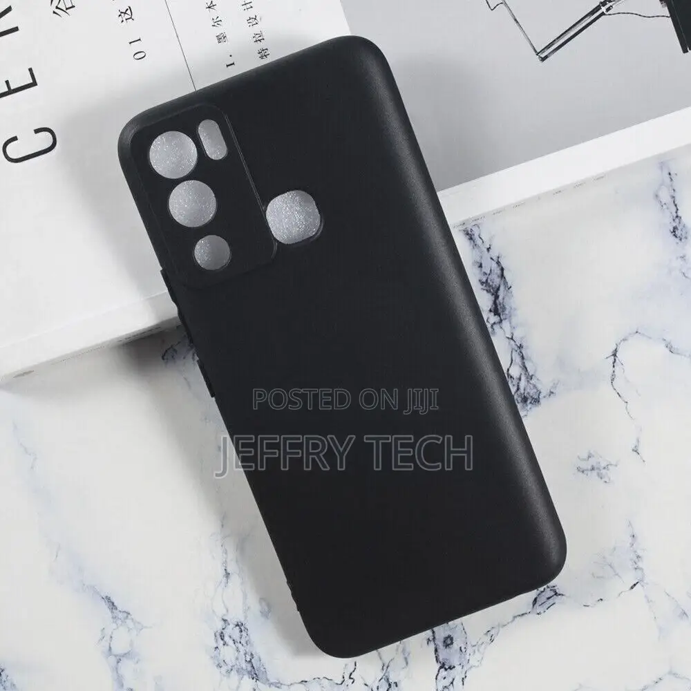 Black TPU Shell Cover for INFINIX HOT 12i - Silicone Case