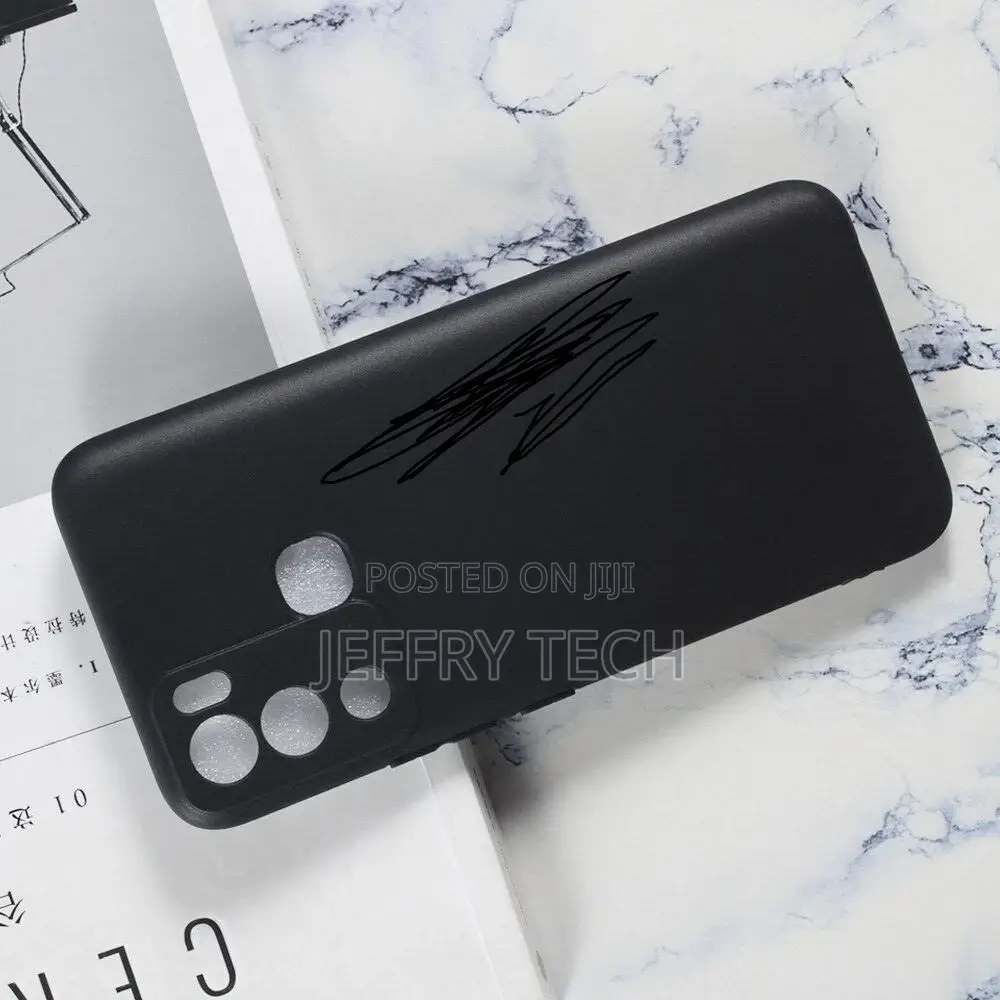 Black TPU Shell Cover for INFINIX HOT 12i - Silicone Case