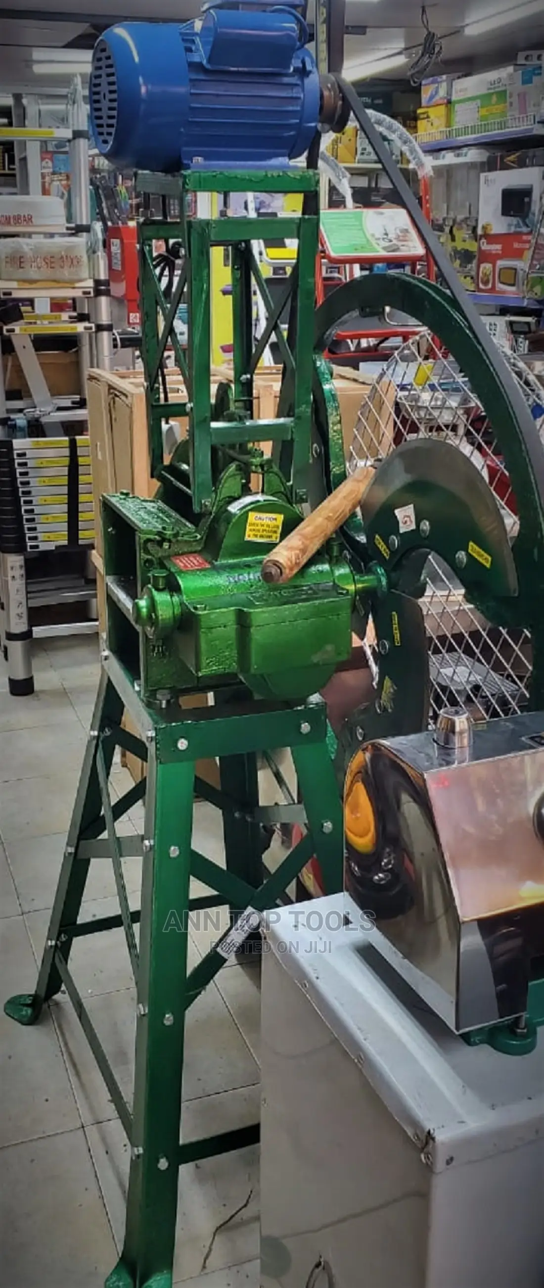3 Blade Electric Shaft Cutter + Motor