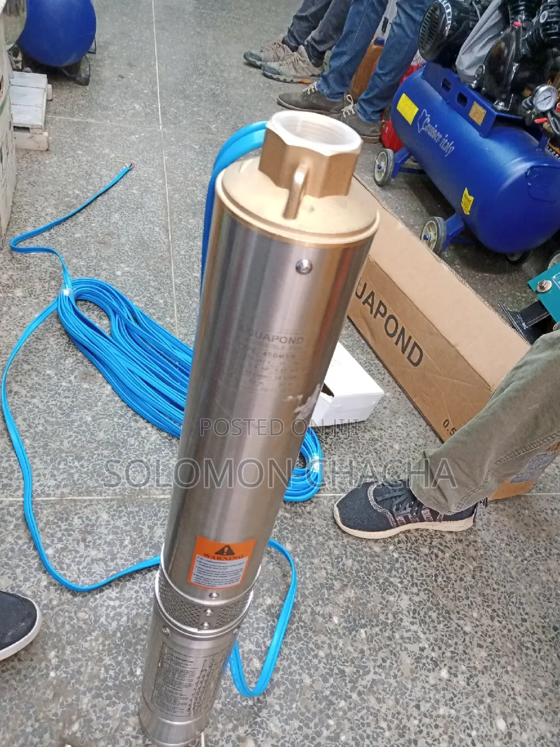 Aquapond 0.5hp 63M Submersible Pump
