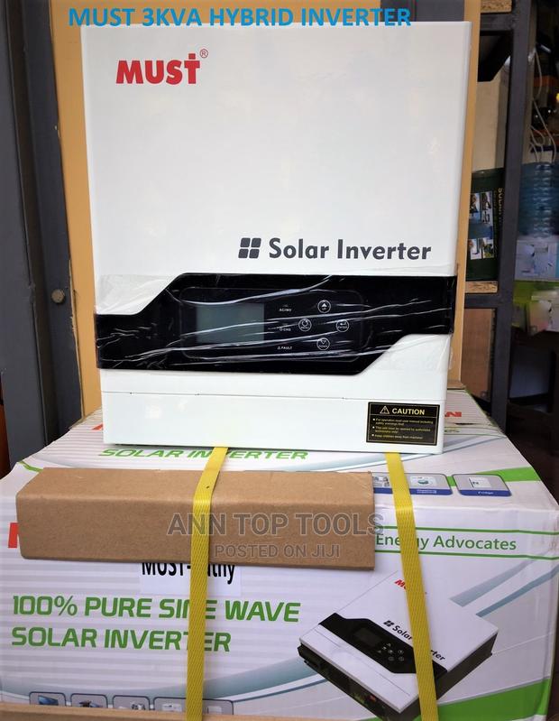 Must Inverters Hybrid Inverters3kva 24V 60A MPPT