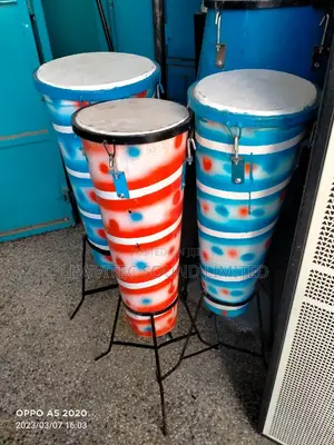 Flowered Set Drums