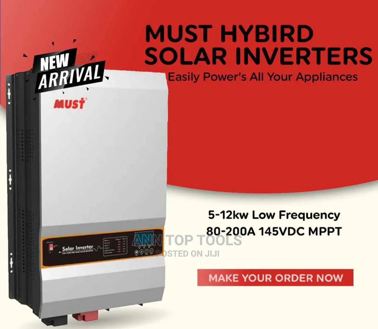 Must Solar Inverter 5kw 48v