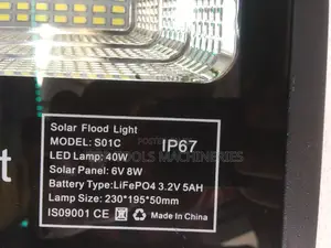 40 Watts Solar Flood Light IP67