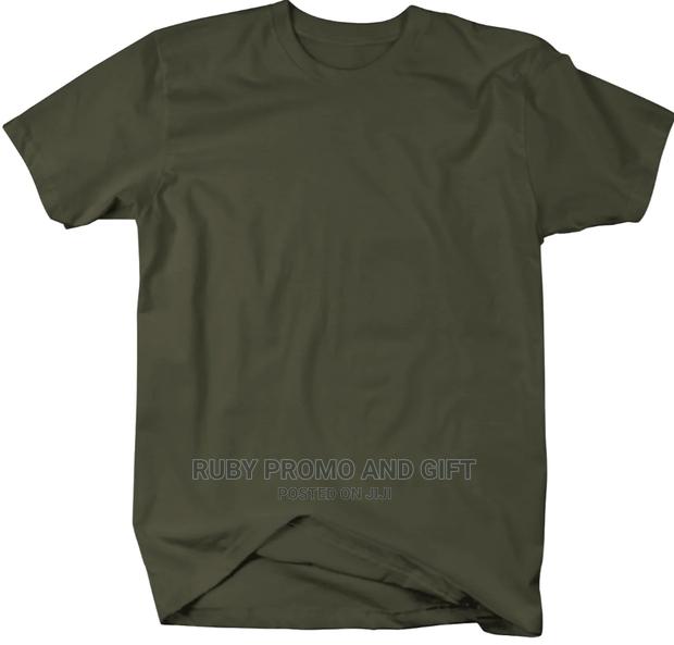 Jungle Green Round Neck T-Shirts - main view