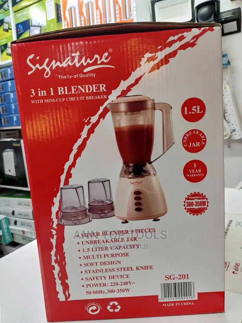 Signature 3 in 1 Blender