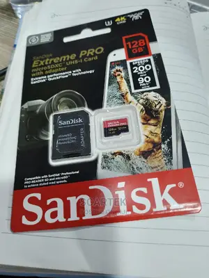 Sandisk Extreme Pro Micro SDXC Uhs-1card With Adapter