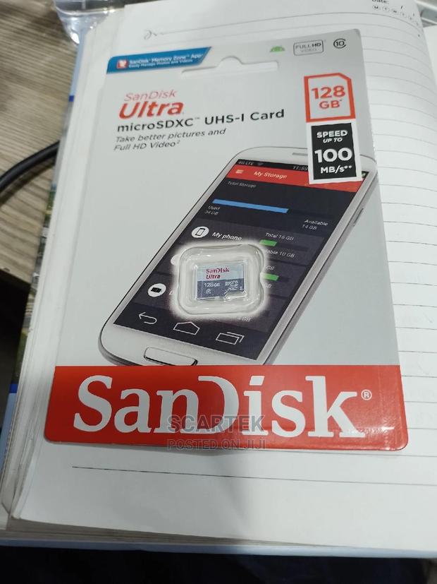 Sandisk Ultra Micro SDXC-UHS -1 Card Full HD Video