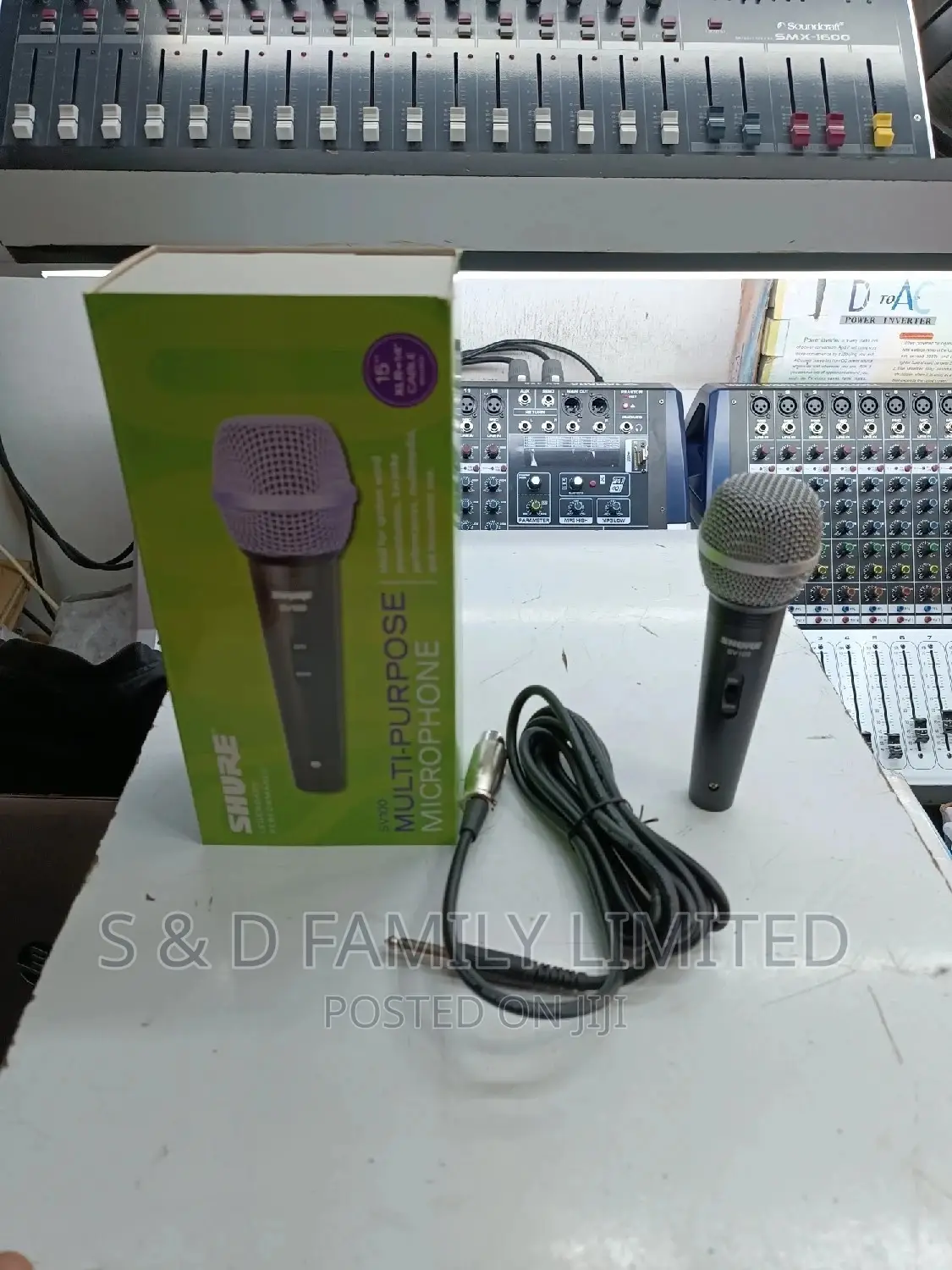 Quality Shure Wire Microphones