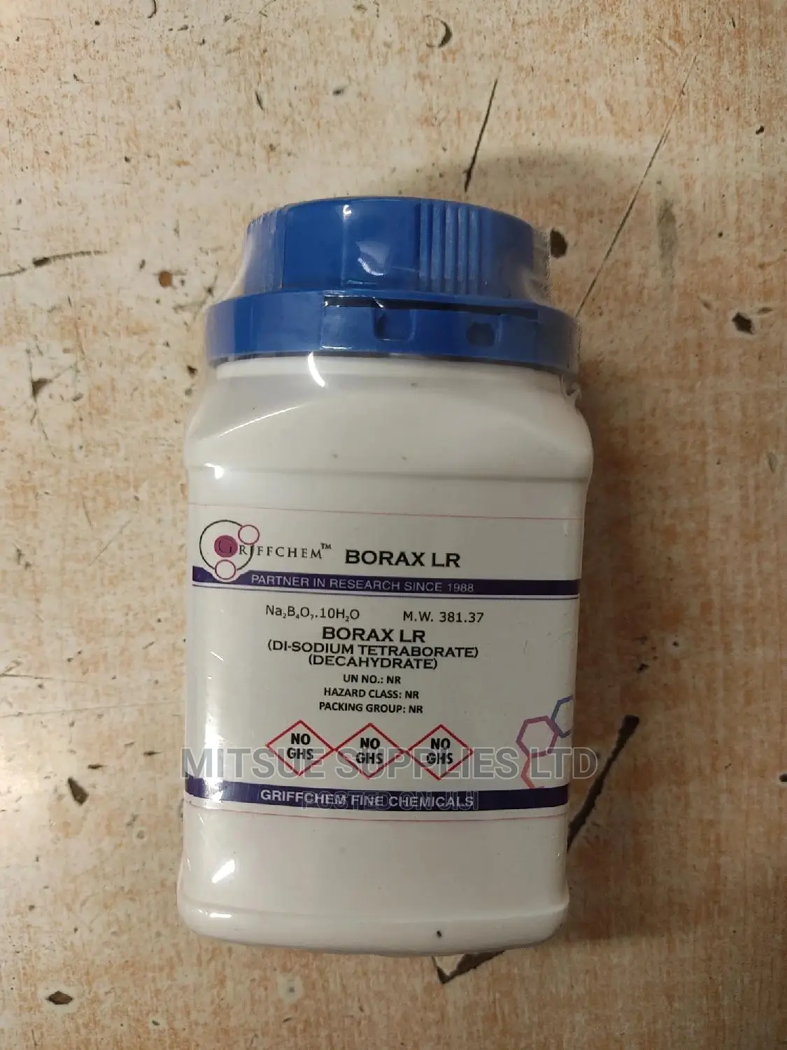 Borax LR 500G Griffchem