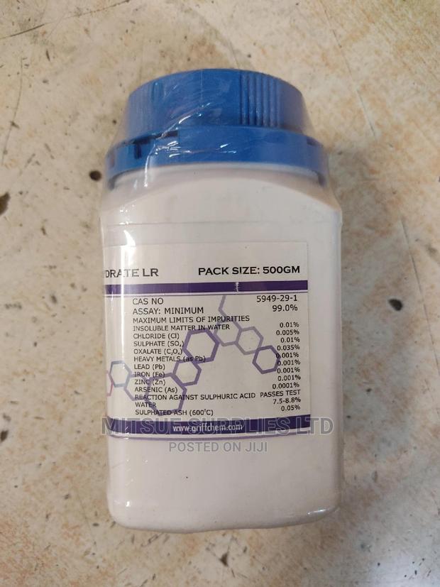 Citric Acid Monohydrate LR 500G - thumbnail 2