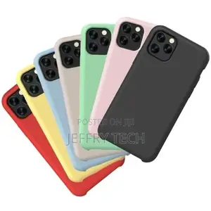 iPhone 11 Case Cover Pink Silicone Back Shockproof Phone Lu