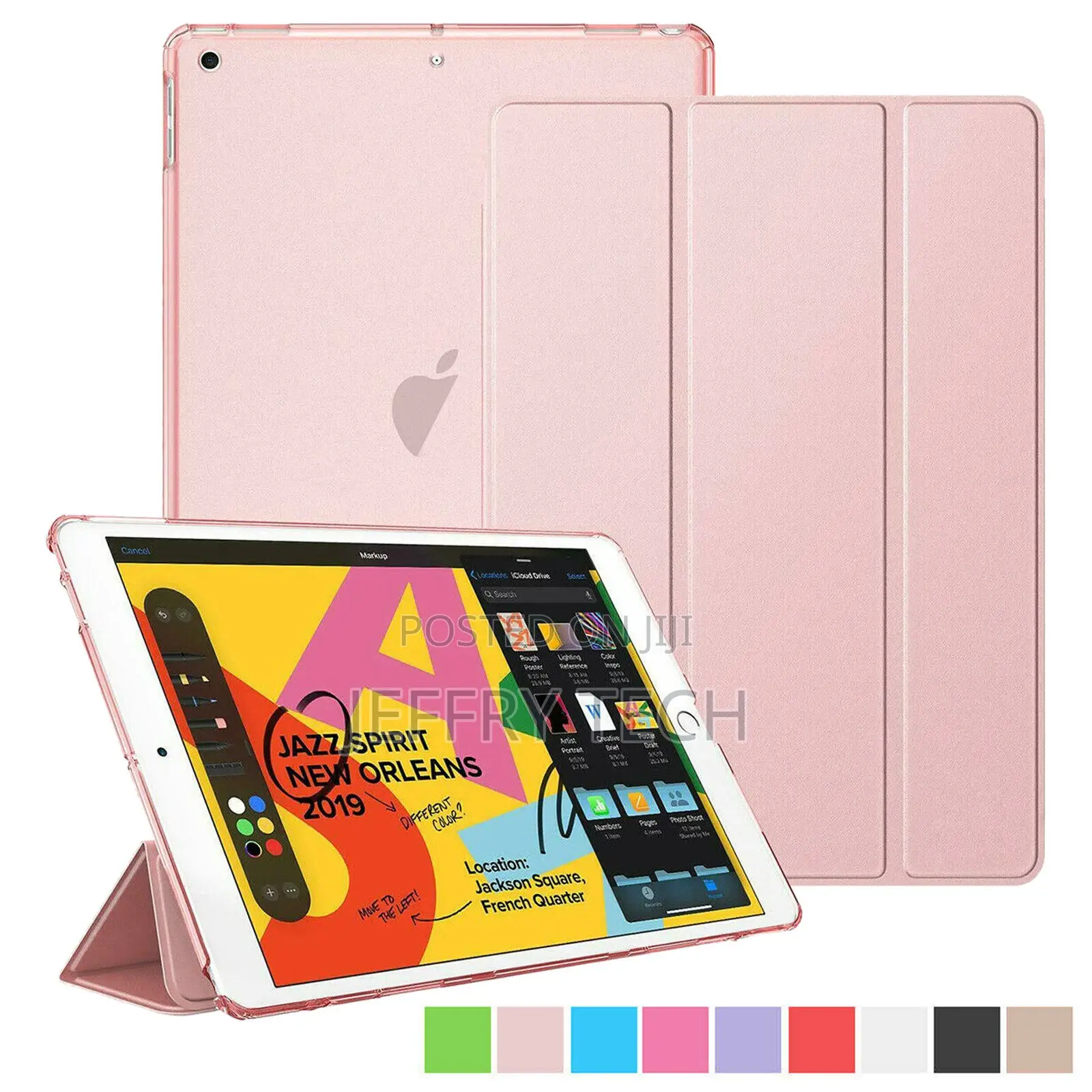 iPad 5/6th Generation 9. Folio Stand Shockproof S