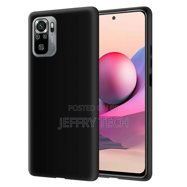 Black Case for Xiaomi Redmi Note 10s Shockproof Silicone Sof - main view