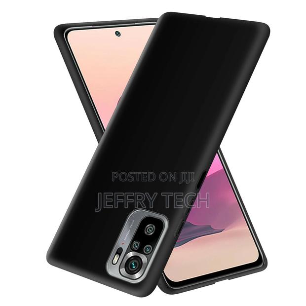 Black Case for Xiaomi Redmi Note 10s Shockproof Silicone Sof - thumbnail 3