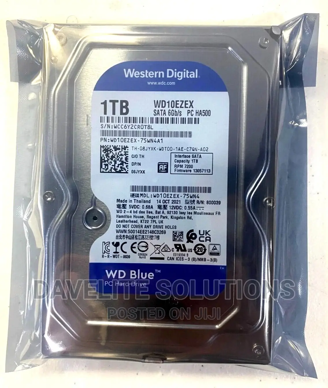 1TB Internal HDD for Laptop
