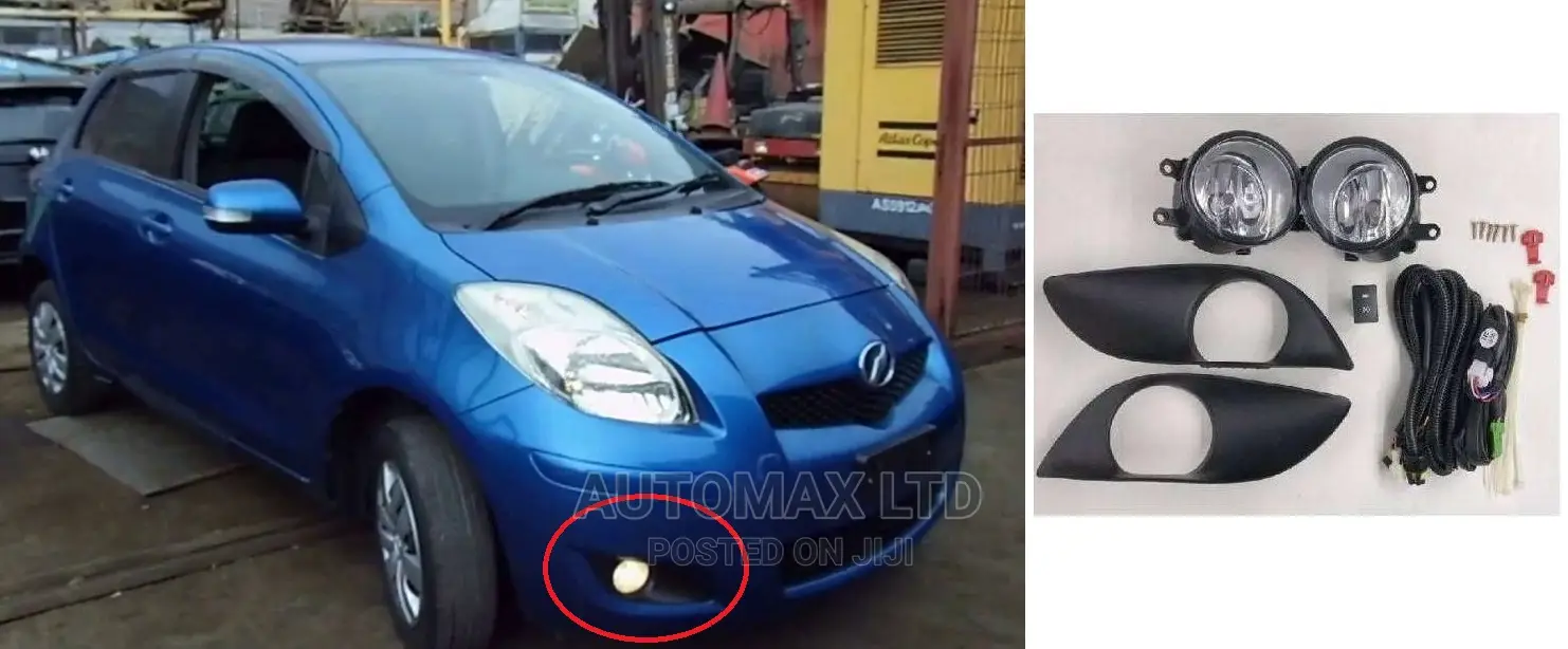 SCP90: Toyota Vitz, Yr2009+. Foglights Set,