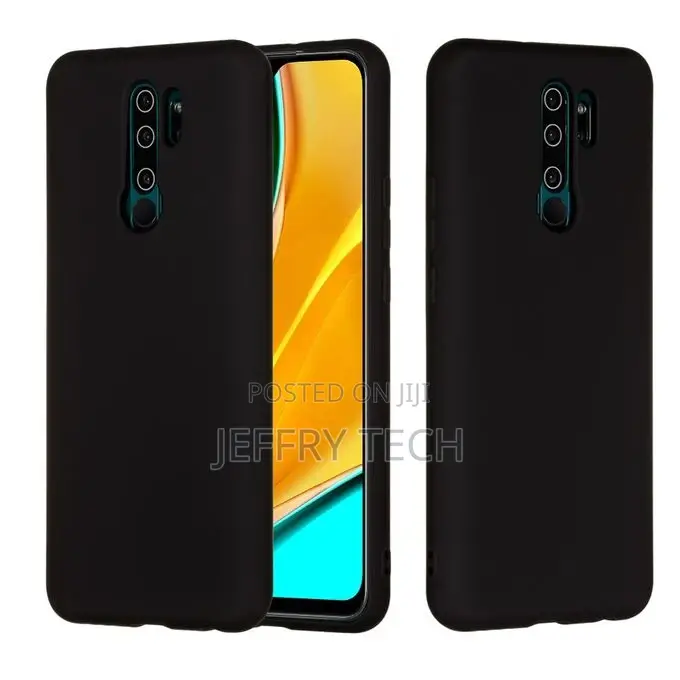 Xiaomi Redmi 9 Pure Color Liquid Silicone Shockproof Full Co