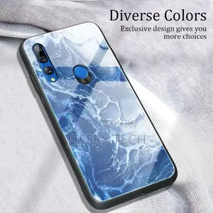 Huawei Y9 Prime (2019) / P Smart Z Marble Pattern Glass Pro