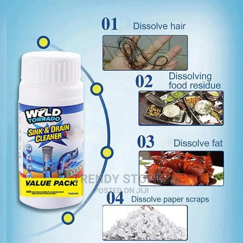 Powerful Kitchen Pipe Dredging Agent