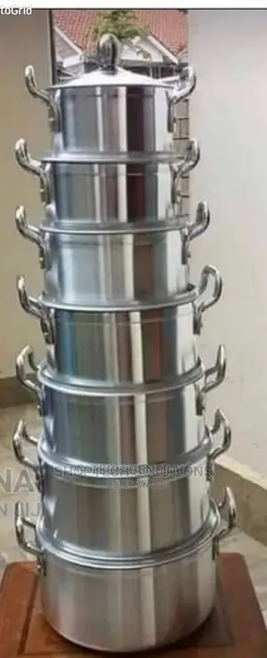 Tornado Stainless Aluminium Cookware Sufuria Set -14pcs