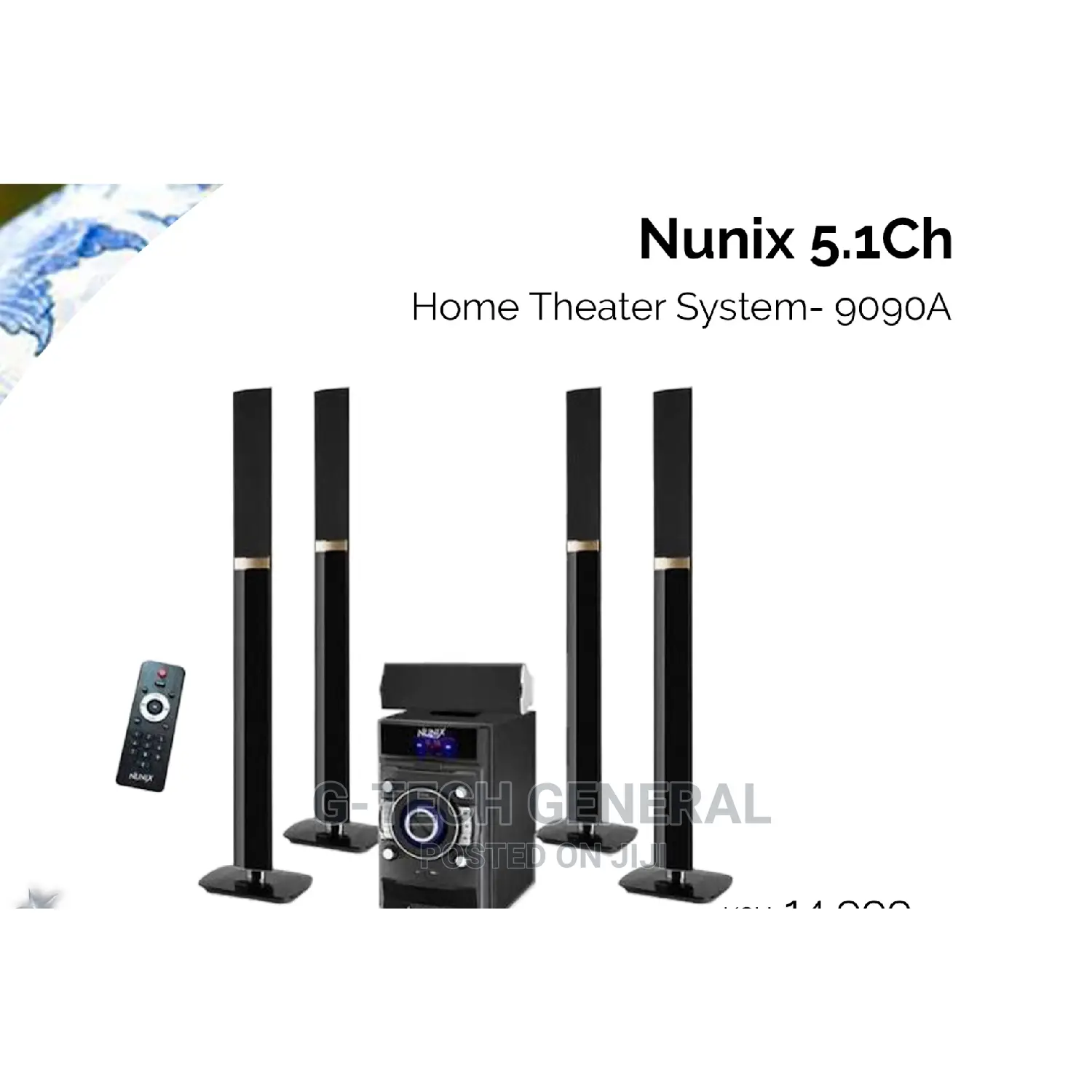 Nunix Complete Nu-9090a 5.1ch Deluxe Home Theater System
