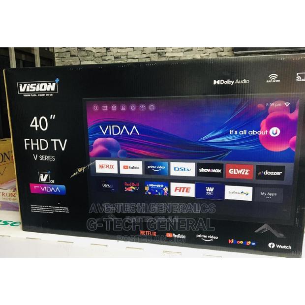 Vision Plus 40" Smart Tv, USB HDMI Port Netflix,Youtube - thumbnail 3