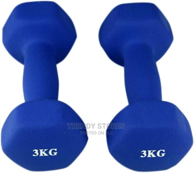 3kg Neoprene Coated Dumpbell - main view