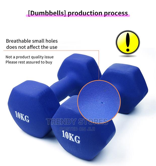 10kg Neoprene Coated Dumbells